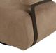 Four Hands Gareth Nubuck Silver Swivel Chair-4