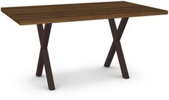 Amisco Customizable Alexis Birch Veneer Table