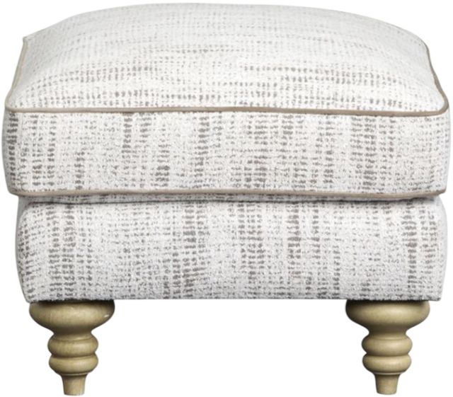 Magnussen Home® Christi Oyster Accent Ottoman-3