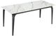 Modus Furniture Nicoya Pumpkin Spice Top Dining Table with Black Base-0