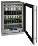 U-Line® Panel Ready Solid 24" Reversible Hinge Undercounter Refrigerator-2