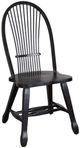 Liberty Furniture Treasures Rustic Black Sheaf Back Side Chair-0