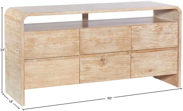 Meridian Furniture Cresthill Natural Dresser-2