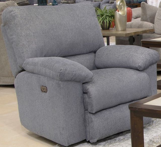 American Wholesale Furniture Tyler Stonewash Rocker Recliner-0