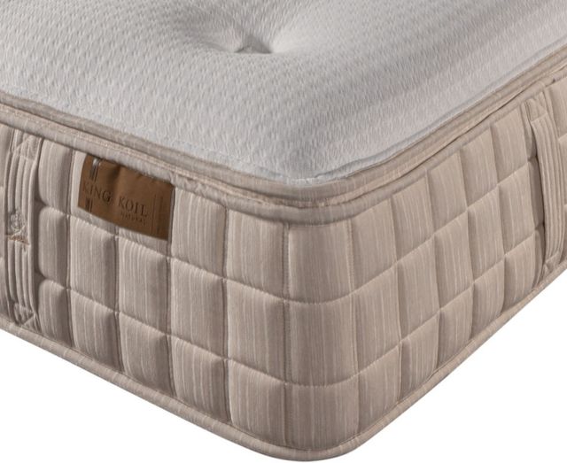 King Koil® Natural Twilight Maple 14.5" Latex Plush Euro Top Full Mattress-1