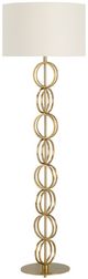 Crestview Collection Loxton Gold Floor Lamp-0