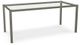 Amisco Customizable Nicholson 36" Clear Glass Counter Height Table-0