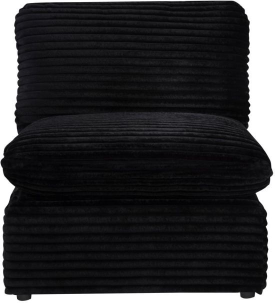 Coaster® Collins Black Modular Armless Chair-3