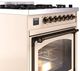 Ilve® Nostalgie II Noblesse 30" Antique White Pro Style Dual Fuel Range-4