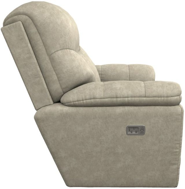 La-Z-Boy® Morrison Stucco Power Rocking Recliner with Headrest-2