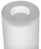 A & B Home Palisade White Large Glass Candle Holder-2