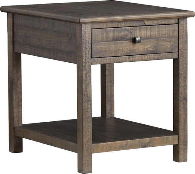 Magnussen Home® Smithton Homestead Brown Rectangular End Table