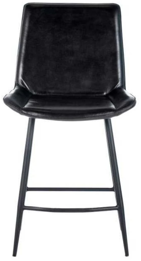 Nest Home Collections Gabriel Black/Gray Counter Stool-2