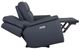 Flexsteel® Sawyer Dark Blue Power Reclining Sofa with Power Headrests and Lumbar-4