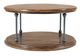Jofran Inc. Larson Brown Round Cocktail Table-2