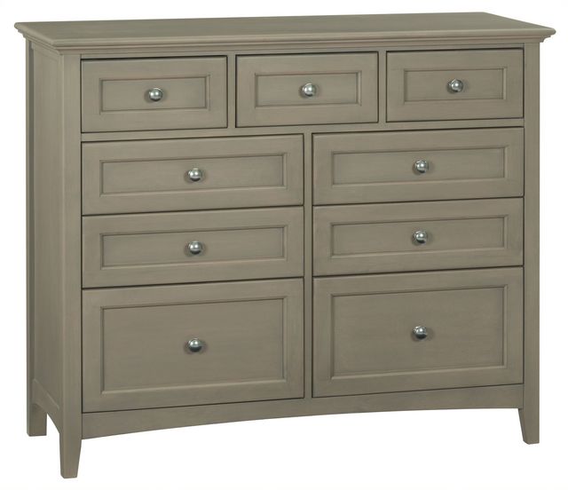 Whittier Wood® Furniture McKenzie Fieldstone 9-Drawer Dresser-0