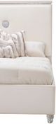 Michael Amini® Glimmering Heights Ivory California King Upholstered Panel Bed-2