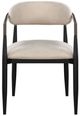ACME Furniture Jaramillo 2-Piece Beige/Black Arm Chair Set-3