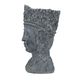 A & B Home Gray Buddha Head Planter-2