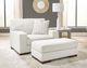 Benchcraft® Hartside Frosted Ottoman-4