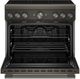 KitchenAid® 36" Black Ore Pro Style Induction Range with Air Fry-1
