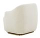 VIG Furniture Modrest Masha Off-White Sherpa Accent Chair-3
