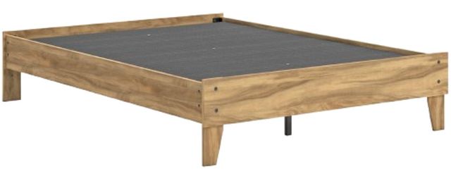 Clearance Signature Design by Ashley® Bermacy Light Brown Youth Full Platform Bed-1