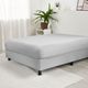 BEDGEAR® Dri-Tec® Light Gray California King Foundation Cover-1