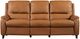 Parker House® Austin Caramel Cream Power Reclining Sofa-3