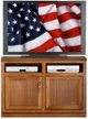 American Heartland Manufacturing Poplar Plain Base TV Stand-1