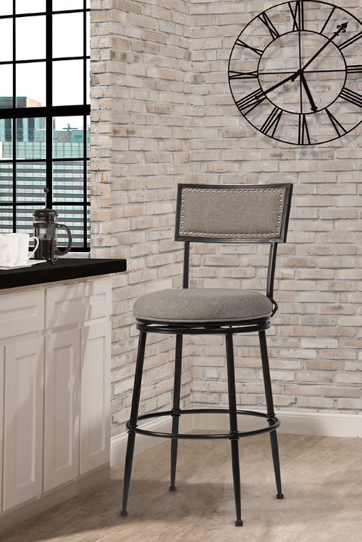 HH2 Home Thielmann Granite Swivel Bar Stool-1