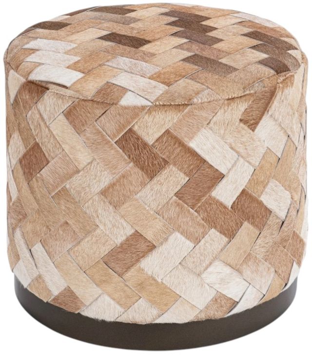 Classic Home Sasha Canyon Dust Accent Stool-2