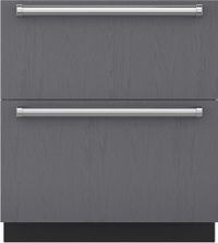 Front view of the Sub-Zero® 5.0 Cu. Ft. Panel Ready Refrigerator Drawers