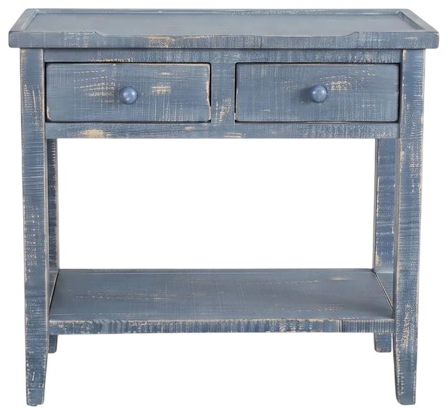 Sunny Designs™ Ocean Blue 2-Drawer Side Table-2