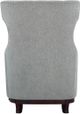 Mazin Furniture Adriano Light Gray Upholstered Accent Chair-3