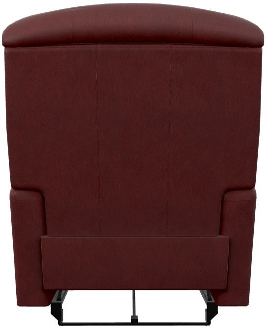 La-Z-Boy® Reed Pomegranate Leather Manual Wall Recliner-4