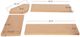Linon Chelsea 4-Piece Beige Microfiber Cushion Set -2