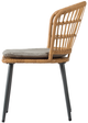 A & B Home Natural Wicker Dining Chair-1