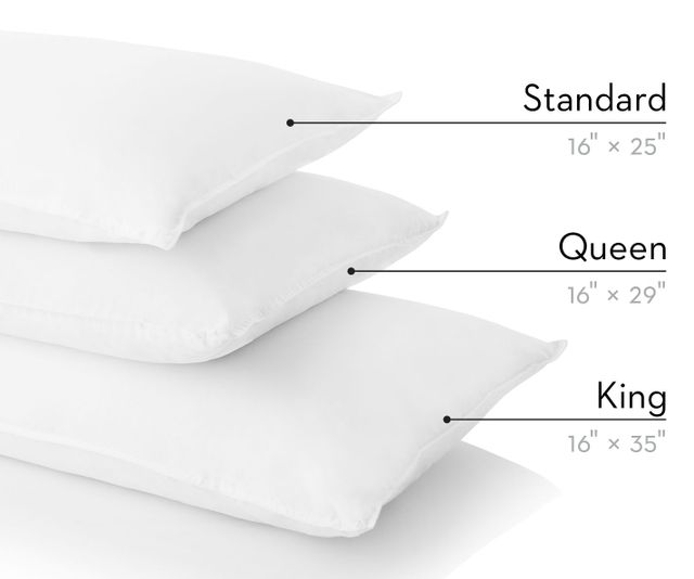 Malouf® Z™ Gelled Microfiber™ Queen Pillow-3