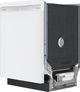 Bosch® 100 Series 24" White Front Control Built In Dishwasher-3