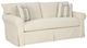 Craftmaster® Customizable Soft Haven Sock Arm Sofa with Slipcover-0
