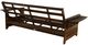 Kodiak Furniture Phoenix Espresso Full Futon Frame with Storage-1