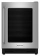 KitchenAid® 24" Stainless Steel Wine Cooler-0