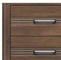 Country View Woodworking Brown Maple 26" Bedside Chest-1