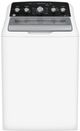 GE® White Top Load Washer & Gas Dryer Laundry Pair-1