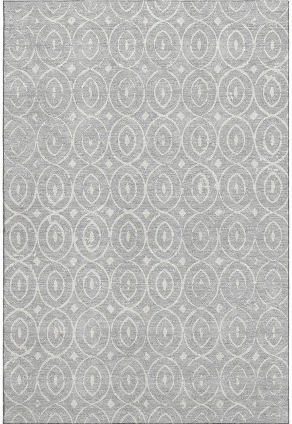 Dalyn™ Rug Company The Reserve TR12 Silver 5'x8' Area Rug-0