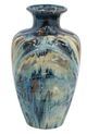 A & B Home Blue/Brown Vase-2