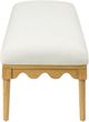 TOV Furniture Oodle Cream/Natural Bench-4