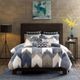 Olliix by INK+IVY Navy Full/Queen Alpine Cotton Comforter Mini Set-0