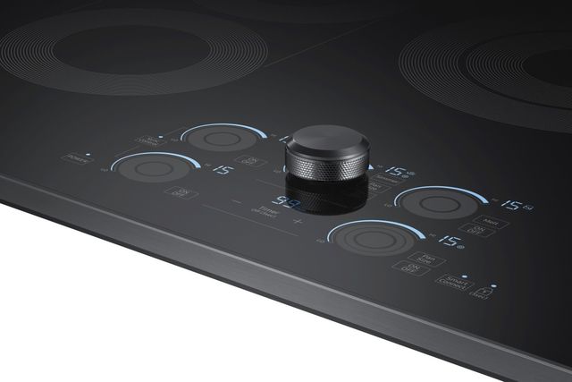 Samsung 30" Fingerprint Resistant Black Stainless Steel Electric Cooktop-3